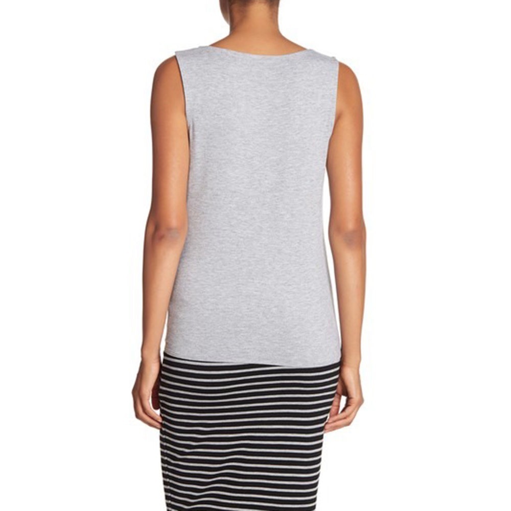 ✨HP✨NWT Catherine Malandrino V-Neck Knot Front Top - Picture 4 of 7